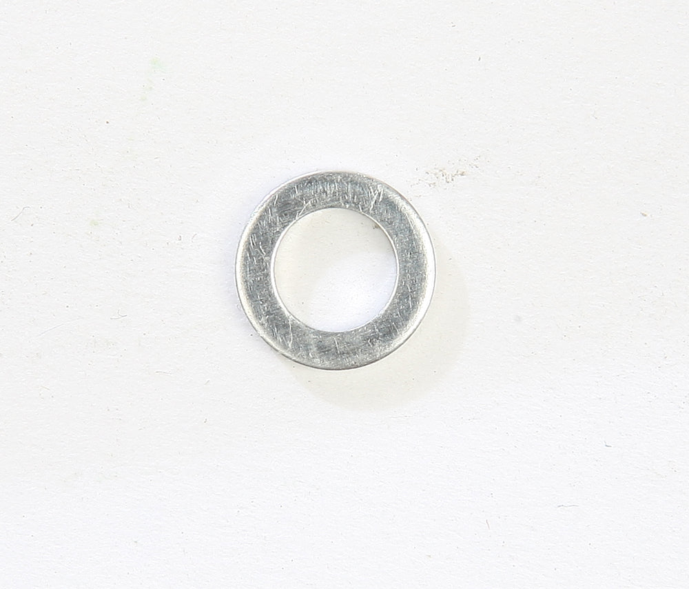 Mikuni high speed aluminum washer for intake, carb, or fuel system, shown in a close-up image with metallic finish.