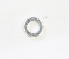 Mikuni high speed aluminum washer for intake, carb, or fuel system, shown in a close-up image with metallic finish.