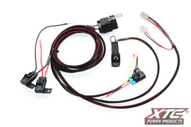 XTC POWER PRODUCTS Plug N Play Power Control Radio and Intercom illumination with switch and wiring for vehicle communication systems