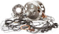Hot Rods Bottom End Kit for engine 421-0156, showing assembled engine components with pistons, crankshaft, and connecting rods.