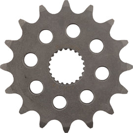 Steel 16-tooth Supersprox front motorcycle sprocket for Aprilia and BMW 520 chain models, durable and precision-engineered.
