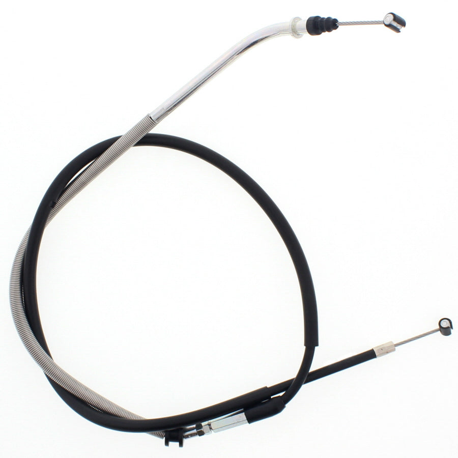 All Balls clutch cable 24-52062 for motorcycle hydraulic control lines, showing metal fittings and cable sheath.