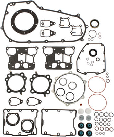 Cometic complete engine gasket twin cam kit with seals and gaskets for motorcycle engine repair, high-quality Cometic brand.