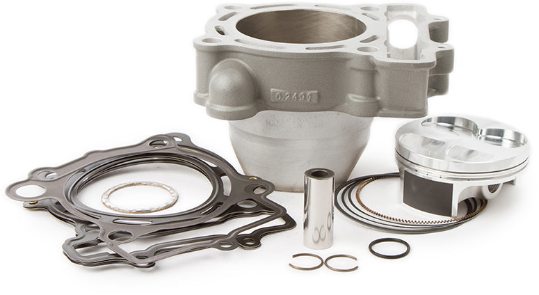 Cylinder Works engine cylinder kit for Kawasaki and Suzuki, 77.00mm, standard bore, 12.6:1 compression ratio, includes cylinder and components.