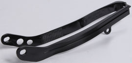 Acerbis black drive chain slider 22150-80001 with metal and plastic components, designed to protect motorcycle drive chain.
