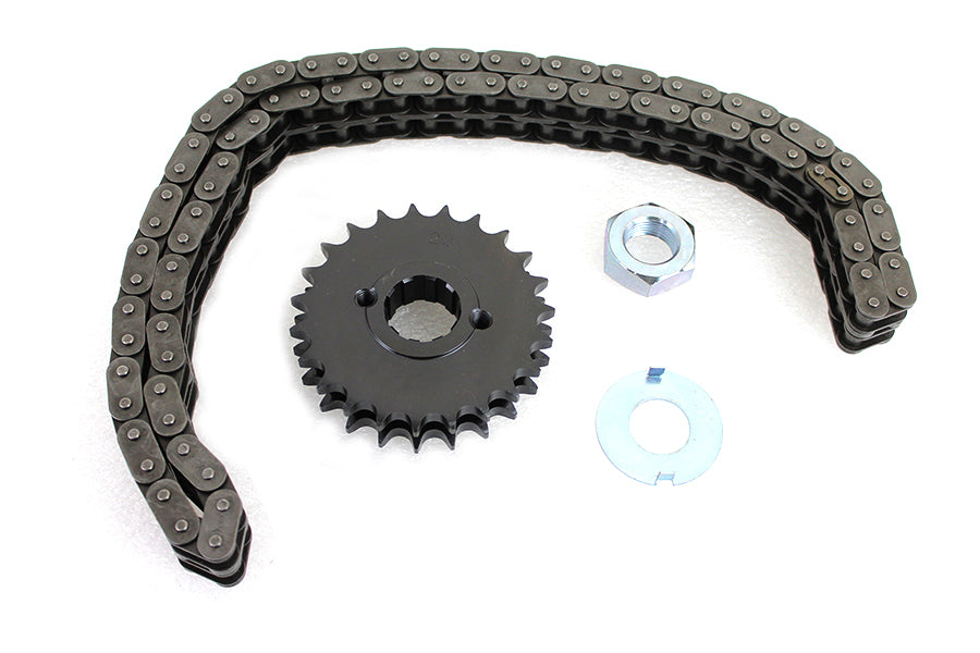 23 Tooth Spline Sprocket and Chain Kit