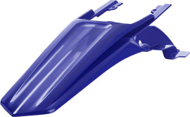 Blue Polisport Plastics rear fender for Sherco motorcycle, featuring durable plastic construction and precise fit.