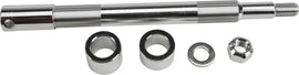 HardDrive front axle kit for FXST 2007-2017 and FXS 2011-2013 motorcycles, featuring metal components and axle hardware.