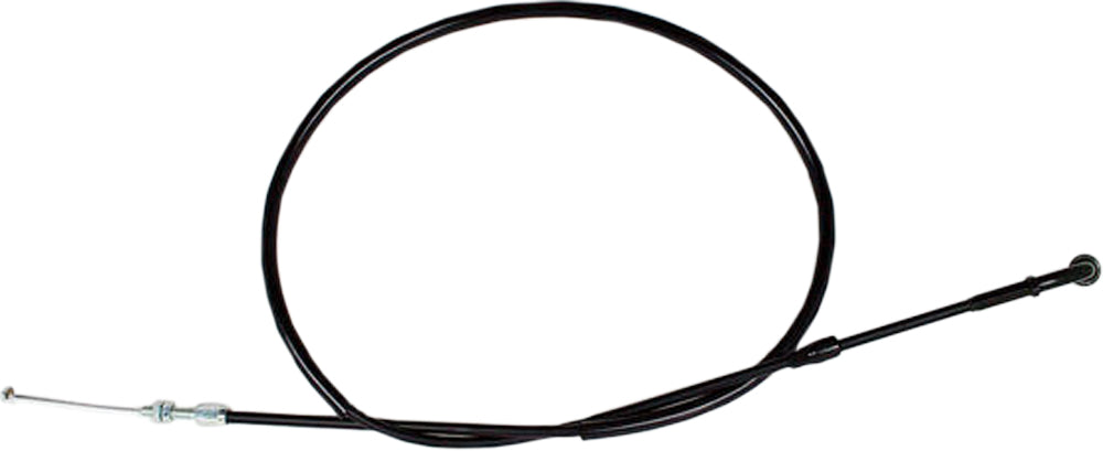 Motion Pro black vinyl throttle pull cable 70-2090 for motorcycle or ATV control lines, showing the cable with black vinyl coating.