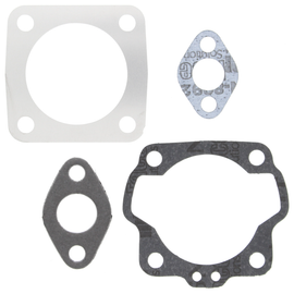 Vertex Top End Gaskets 681-0416 set showing detailed rubber seals and gasket components for engine top end repair.