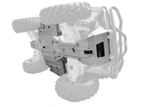 Load image into Gallery viewer, RIVAL POWERSPORTS USA alloy central skid plate guard for ATV or motorcycle, designed to protect the underside.