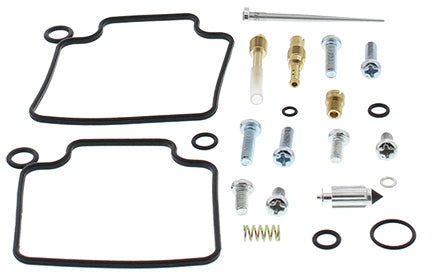 All Balls bike carburetor rebuild kit for intake and fuel system, includes gaskets and components for 1983 motorcycle engine repair.