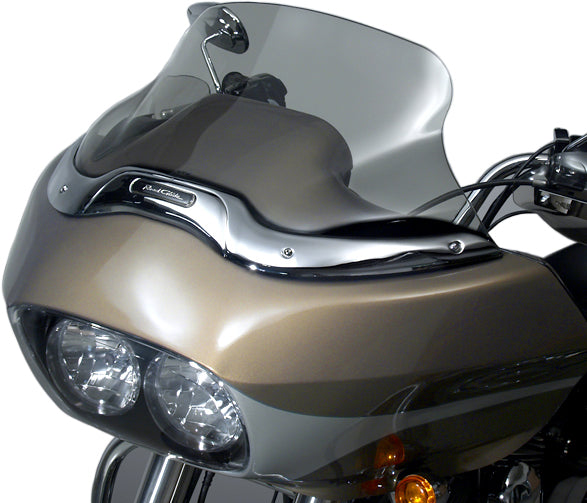 National Cycle Wave Windscreen 8.25-inch smoke filter for motorcycle, clear protective windshield for 1998-2013 models.