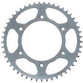 Sunstar steel 53-tooth rear sprocket for Honda CRF250, designed for 520 chain, durable motorcycle part.