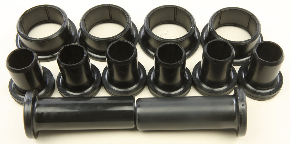 All Balls rear independent suspension bushing kit 243-1124, showing close-up of rubber bushings for motorcycle suspension repair