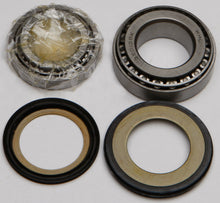Load image into Gallery viewer, All Balls steering bearing and seal kit 22-1063 with metal bearings and rubber seals, designed for motorcycle steering systems