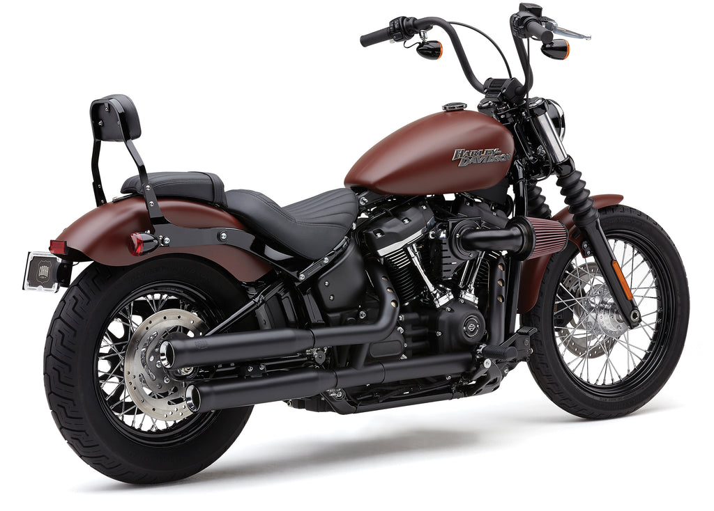 3" Nh Series Slip Ons Black Softail 18 24