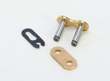 Load image into Gallery viewer, D.I.D Super 420nz3g Clip Master Link chain component with metal clip and link for motorcycle or bike chain repair.