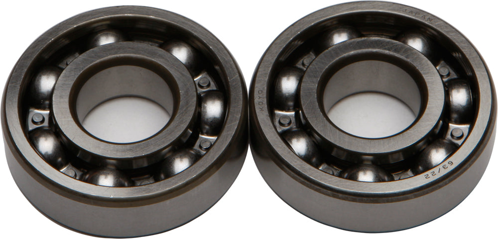 All Balls engine crankshaft bearing and seal kit with multiple seals and bearings laid out for installation.