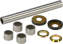 Load image into Gallery viewer, All Balls swingarm bearing kit for suspension, showing bearings and components in a detailed close-up image.