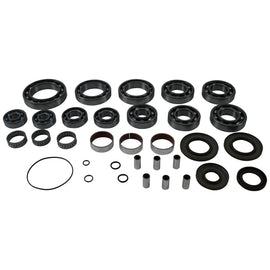 All Balls drive trans axle bearing and seal kit 22-52114 with metal and rubber components, designed for vehicle transmission repair.