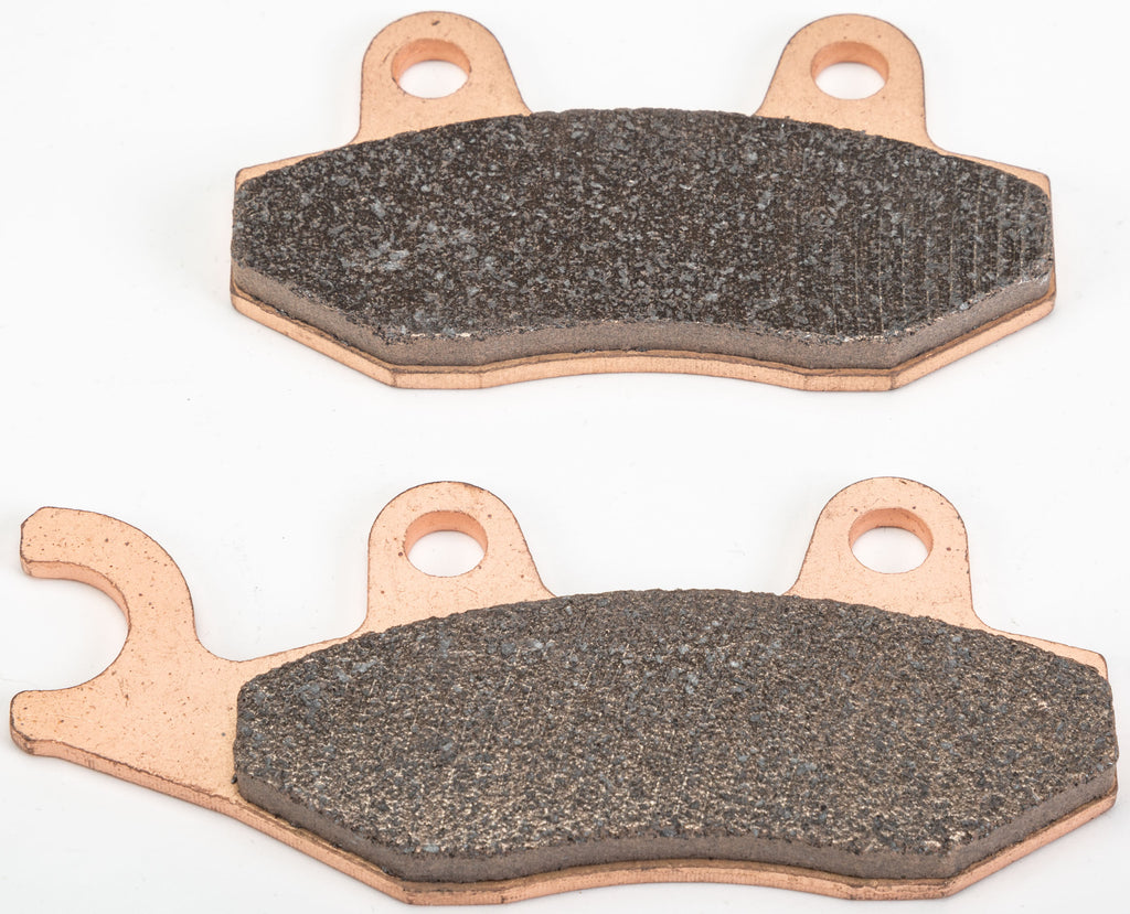 All Balls Brake Pad Kit Sintered 218-8007, motorcycle brake pads with metal backing plates and friction material, for high-performance braking.