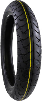 Bridgestone Battlax BT54 front motorcycle tire 110/80ZR18 radial TL with tread pattern and sidewall branding.