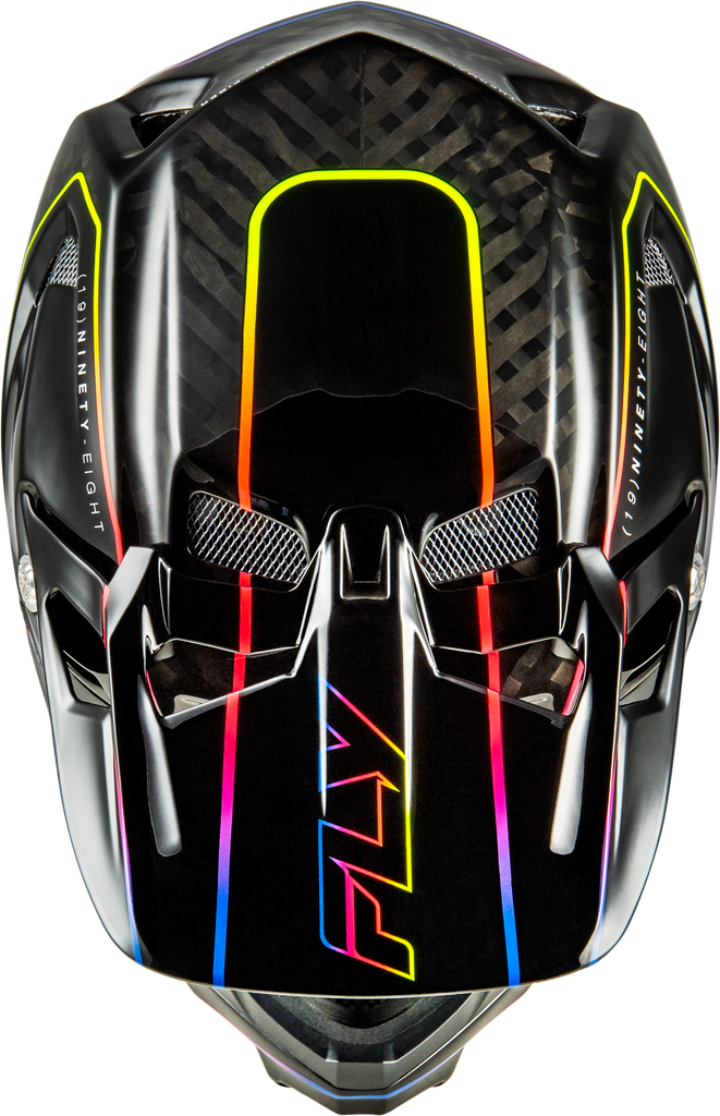Yth Werx R Flow Carbon Hlmt Black Carbon/Black/Multi Yl