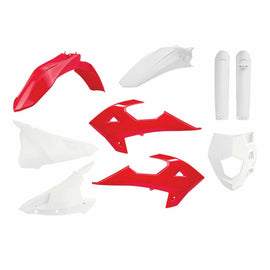 Polisport Plastics original gas body kit for 64-91030 motorcycle, featuring durable plastic components and detailed design.