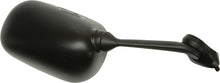 Load image into Gallery viewer, Emgo left motorcycle mirror for Yamaha 56-9986, with round reflective surface and black mount showing in the image.