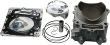 Load image into Gallery viewer, Cylinder Works engine cylinder kit with 77mm bore and 13.5:1 compression for Yamaha 422-20010K, showing the polished metal cylinder components.