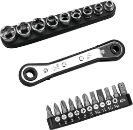 21 Pc. Offset Ratcheting Driver