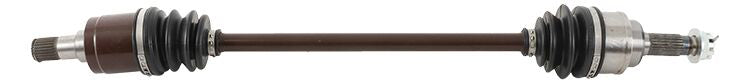All Balls 6 Ball Heavy Duty Axle Front 531-0337 with metal components and packaging, designed for durable front axle performance.