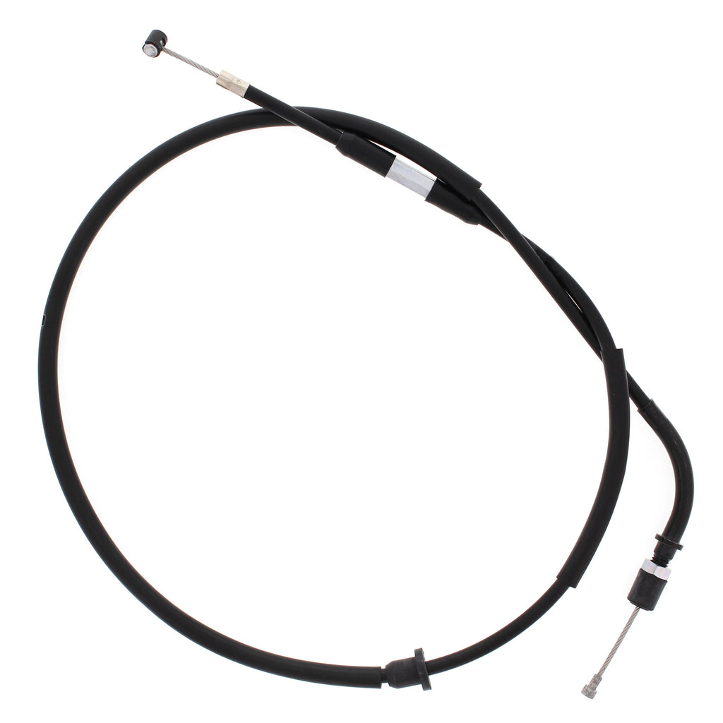 All Balls clutch cable 24-52134 for hydraulic control lines, showing the black cable with metal fittings and protective outer casing.