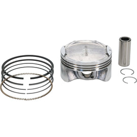 Vertex Cast Replica Piston Kit 91.46/+0.5 for engine rebuild, showing piston components with metal finish and detailed craftsmanship.