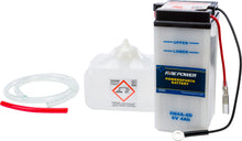 Load image into Gallery viewer, Fire Power 6V Battery 6N4A-4D with acid, designed for reliable power and durability, shown in this image.