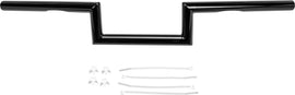 Gloss black 1-inch Z-Bar Dimpled HardDrive 820-1207 hard drive mount bracket on a white background
