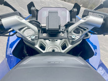 Load image into Gallery viewer, Handlebar Risers Silver Bmw