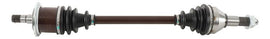 All Balls heavy-duty front axle with six ball bearings, designed for durable performance in off-road or motorcycle applications.