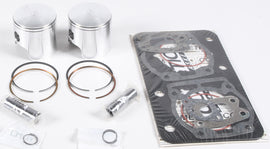 Wiseco Overbore Piston Kit SK1217 with multiple pistons and components for engine upgrades in piston kits and components.