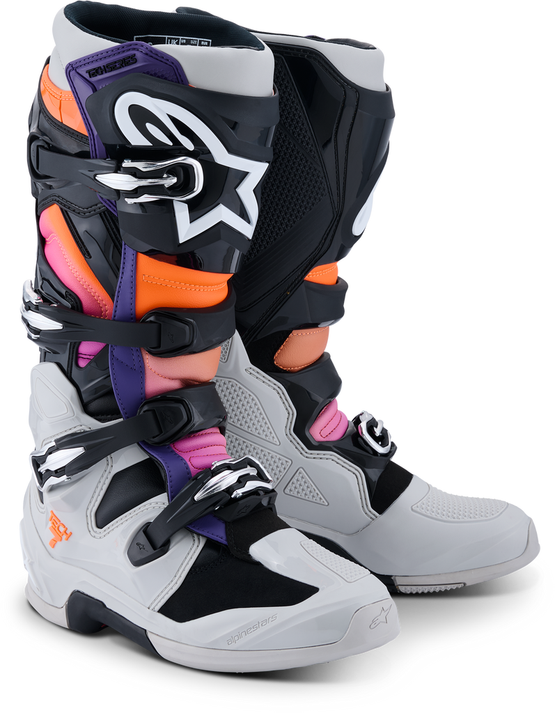 Tech 7 Blk/Lght Gry/Orng Fl/Magnta 12