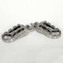 Load image into Gallery viewer, IMS Core Enduro Footpegs for motorcycle foot controls, featuring durable metal construction and textured surface for grip.