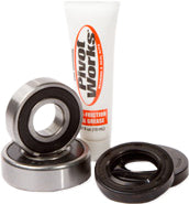 Pivot Works rear wheel drive bearing kit 52-0514 with metal components and packaging, designed for motorcycle wheel maintenance.