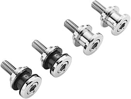 HardDrive Chrome M8 Softail hard drive docking hardware kit with fasteners and fittings for motorcycle installation.
