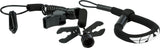 Fly Racing - Ultra Cord Floating Tethercord /Lanyard (Black) - 13-0501