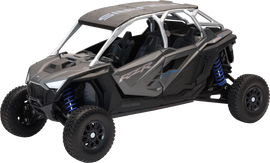 New Ray Toys 1:18 scale Polaris Rzr Pro R4 matte heavy metal accessory with detailed design and rugged finish.