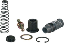 Load image into Gallery viewer, K&amp;L Master Cylinder Rebuild Kit for brakes, showing various rebuild components on a white background.