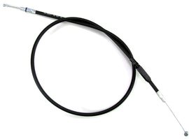Motion Pro Black Vinyl Clutch Terminator LW Cable for hydraulic control lines, featuring durable black vinyl coating.