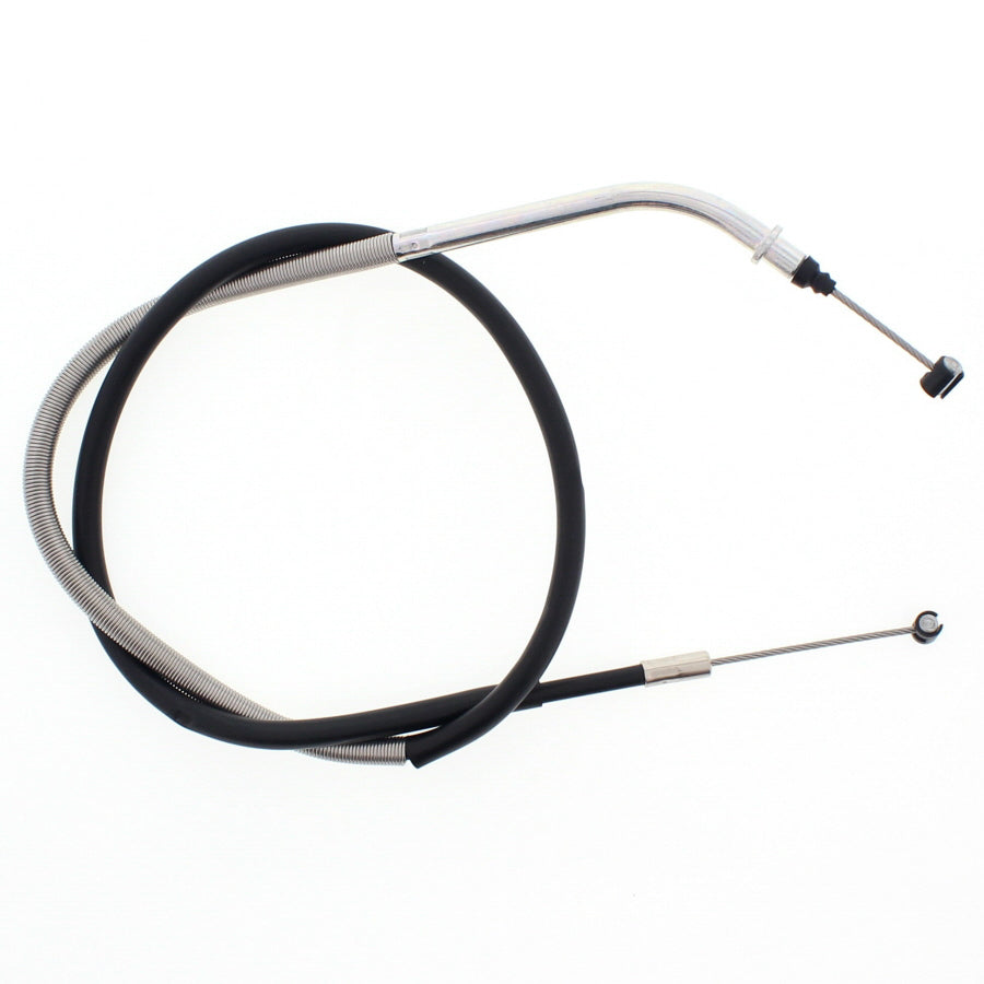 All Balls clutch cable 24-52064 for hydraulic control lines, showing the black cable with metal fittings and protective casing.