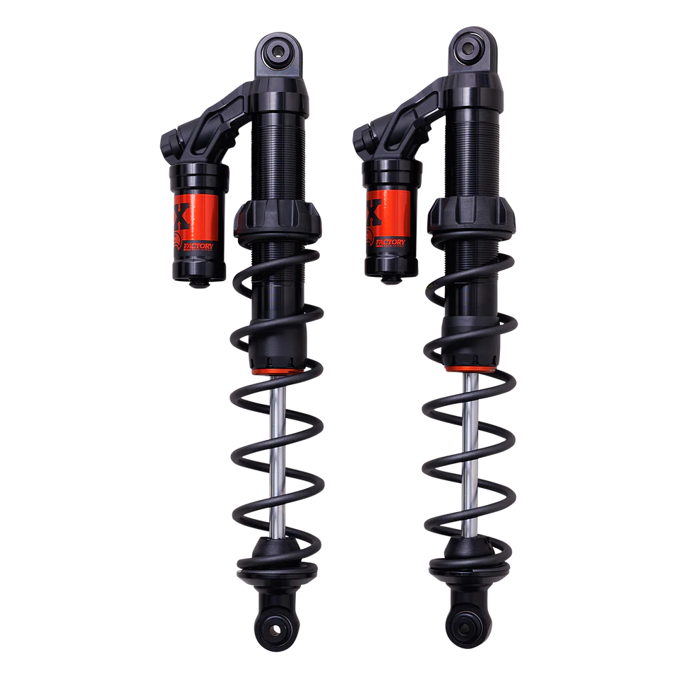 Fox Factory Series Ski Shock Kit 1.5 Zero Qs3 Lrw suspension component with adjustable features, designed for snow sports vehicles.